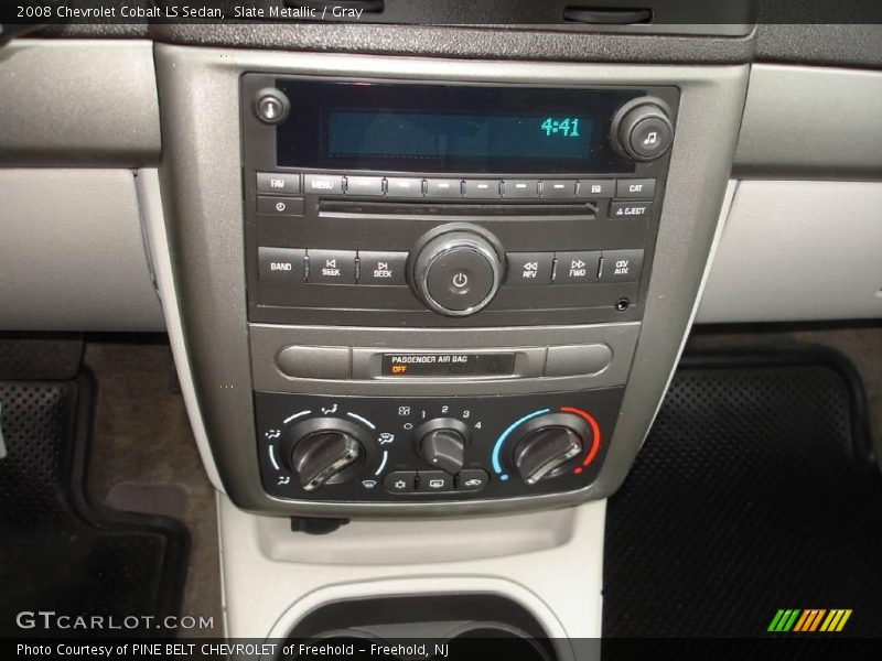 Slate Metallic / Gray 2008 Chevrolet Cobalt LS Sedan