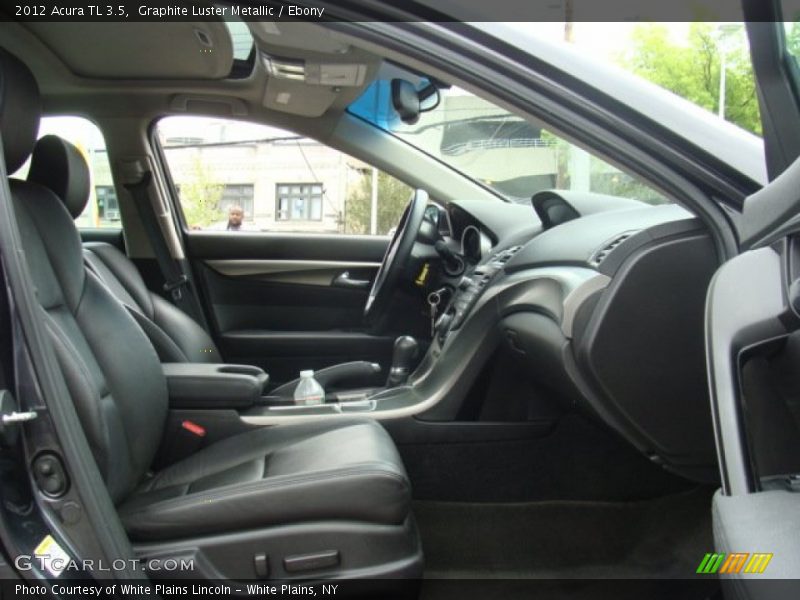 Graphite Luster Metallic / Ebony 2012 Acura TL 3.5