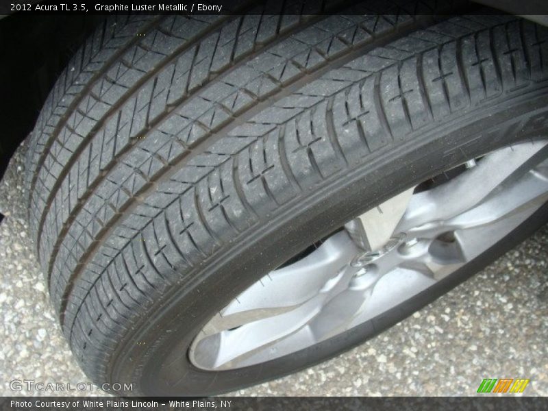Graphite Luster Metallic / Ebony 2012 Acura TL 3.5
