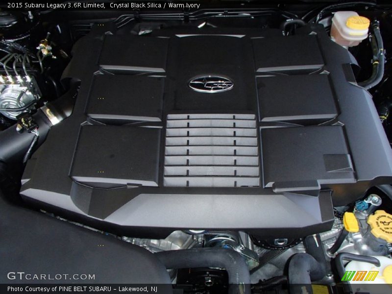 Crystal Black Silica / Warm Ivory 2015 Subaru Legacy 3.6R Limited