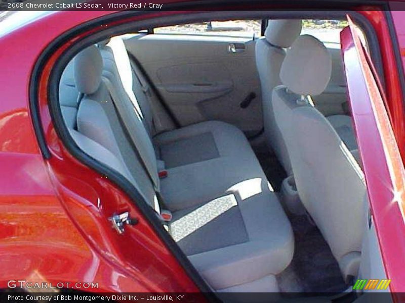 Victory Red / Gray 2008 Chevrolet Cobalt LS Sedan
