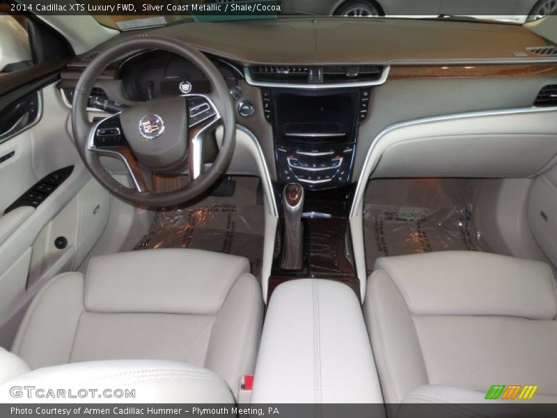 Silver Coast Metallic / Shale/Cocoa 2014 Cadillac XTS Luxury FWD