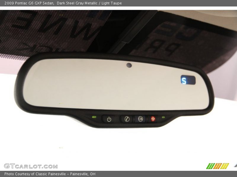 Dark Steel Gray Metallic / Light Taupe 2009 Pontiac G6 GXP Sedan