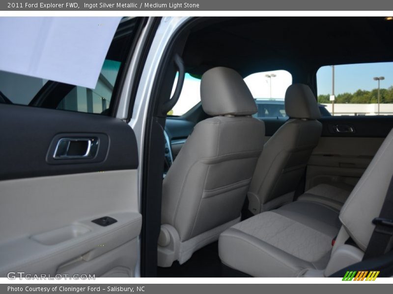 Ingot Silver Metallic / Medium Light Stone 2011 Ford Explorer FWD