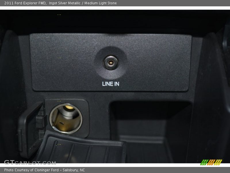 Ingot Silver Metallic / Medium Light Stone 2011 Ford Explorer FWD