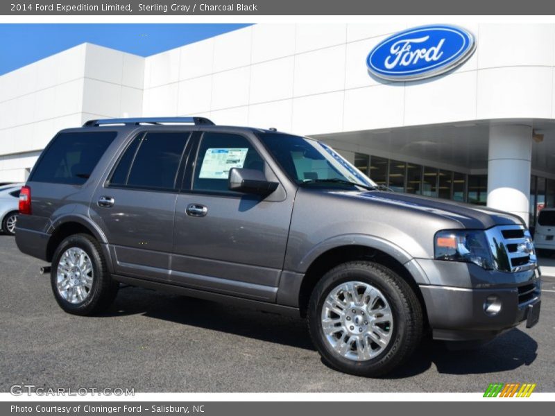 Sterling Gray / Charcoal Black 2014 Ford Expedition Limited