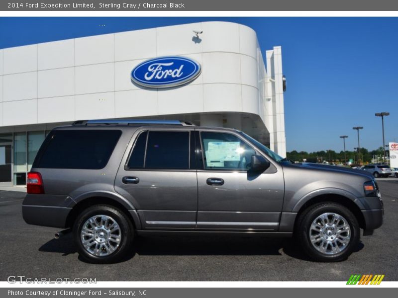 Sterling Gray / Charcoal Black 2014 Ford Expedition Limited