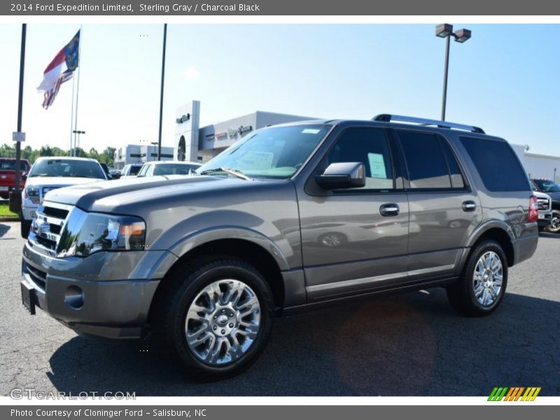 Sterling Gray / Charcoal Black 2014 Ford Expedition Limited