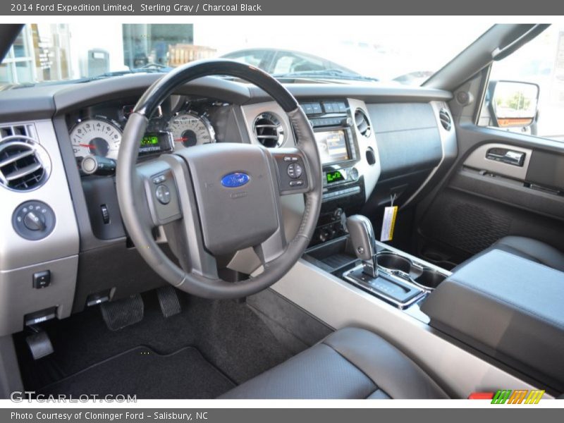 Sterling Gray / Charcoal Black 2014 Ford Expedition Limited