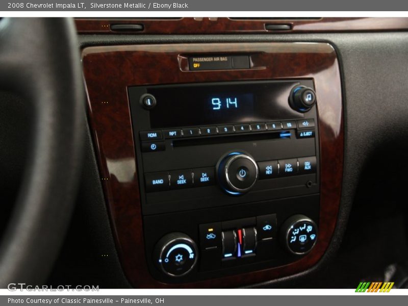 Silverstone Metallic / Ebony Black 2008 Chevrolet Impala LT
