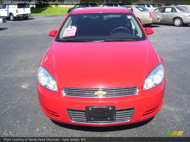 Precision Red / Ebony Black 2008 Chevrolet Impala LS