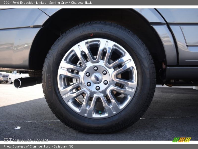 Sterling Gray / Charcoal Black 2014 Ford Expedition Limited