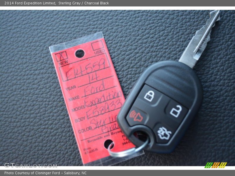 Sterling Gray / Charcoal Black 2014 Ford Expedition Limited