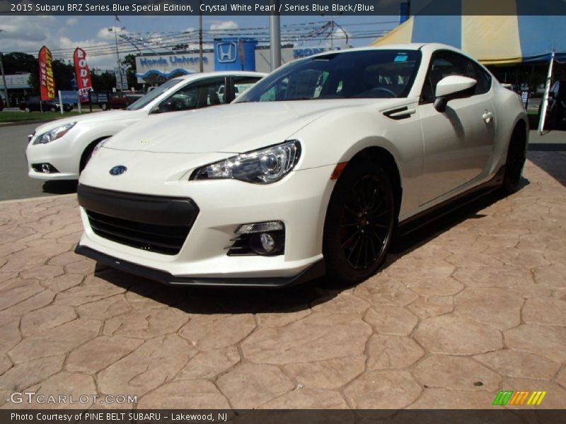 Crystal White Pearl / Series.Blue Black/Blue 2015 Subaru BRZ Series.Blue Special Edition