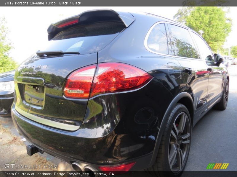 Black / Black 2012 Porsche Cayenne Turbo