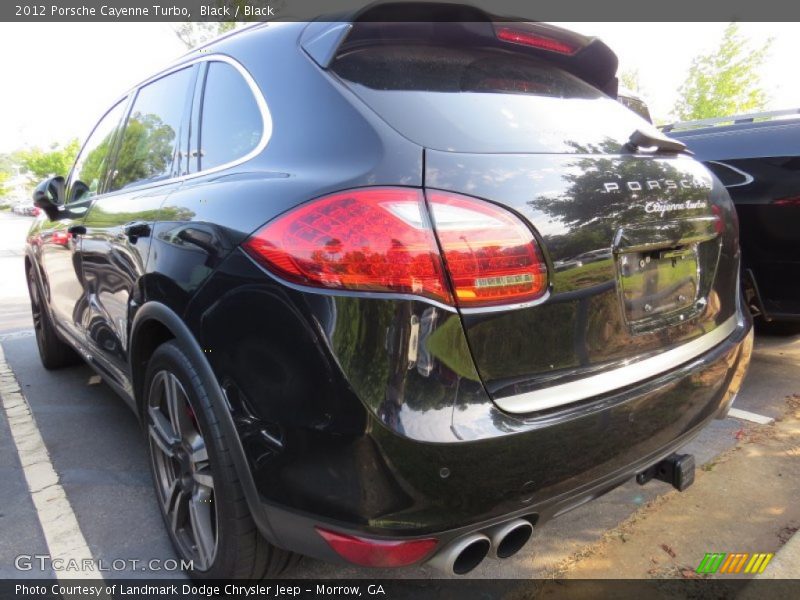 Black / Black 2012 Porsche Cayenne Turbo
