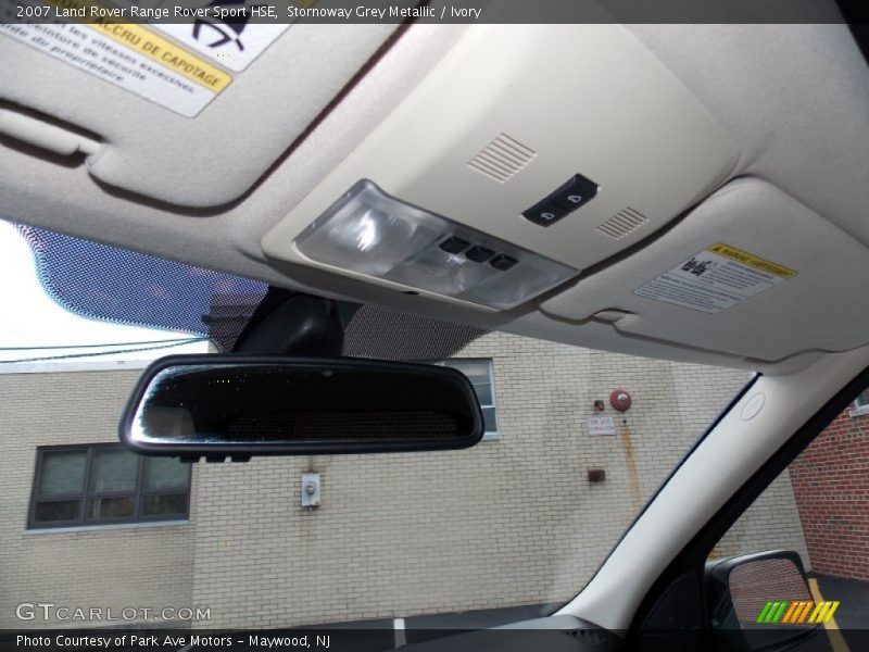 Stornoway Grey Metallic / Ivory 2007 Land Rover Range Rover Sport HSE