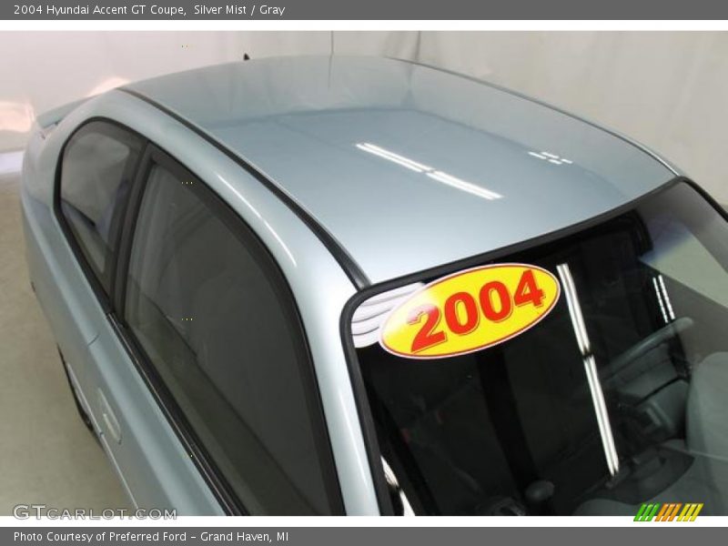 Silver Mist / Gray 2004 Hyundai Accent GT Coupe