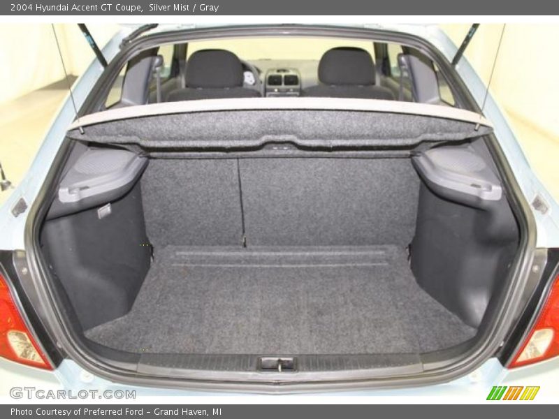 Silver Mist / Gray 2004 Hyundai Accent GT Coupe
