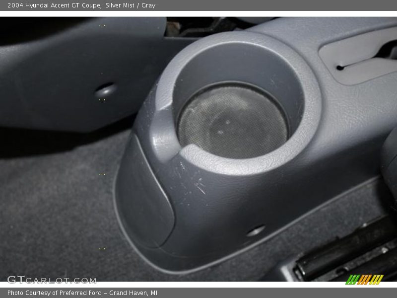 Silver Mist / Gray 2004 Hyundai Accent GT Coupe