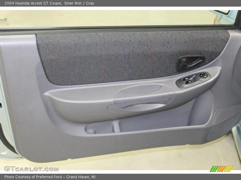 Silver Mist / Gray 2004 Hyundai Accent GT Coupe