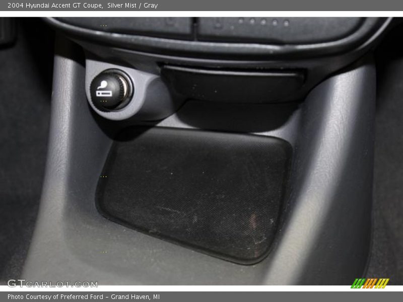 Silver Mist / Gray 2004 Hyundai Accent GT Coupe