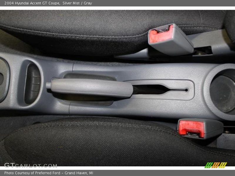 Silver Mist / Gray 2004 Hyundai Accent GT Coupe