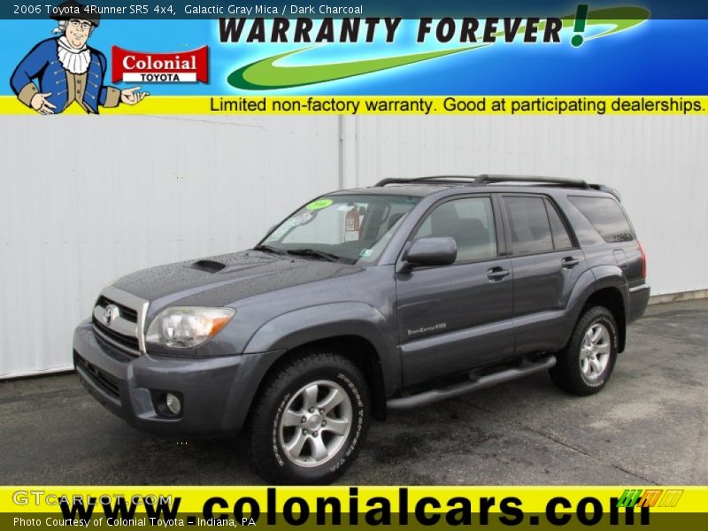 Galactic Gray Mica / Dark Charcoal 2006 Toyota 4Runner SR5 4x4