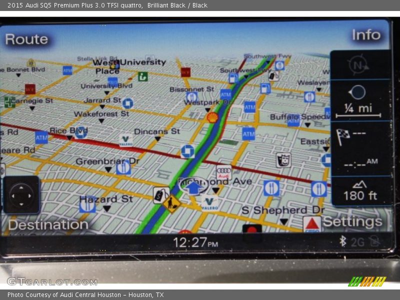 Navigation of 2015 SQ5 Premium Plus 3.0 TFSI quattro