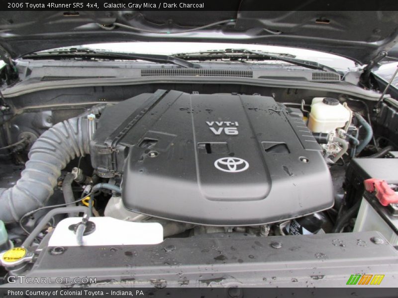 Galactic Gray Mica / Dark Charcoal 2006 Toyota 4Runner SR5 4x4