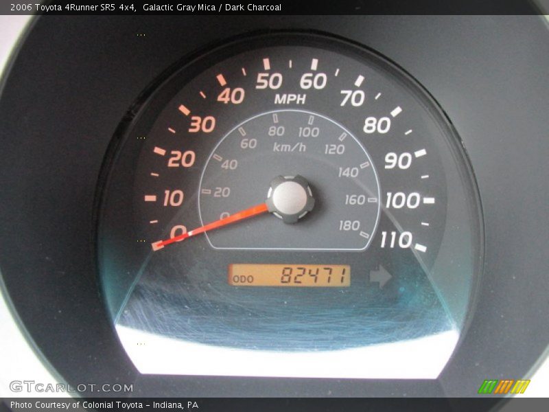 Galactic Gray Mica / Dark Charcoal 2006 Toyota 4Runner SR5 4x4