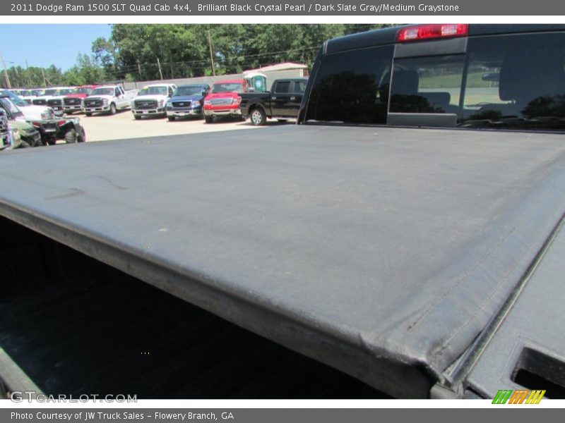 Brilliant Black Crystal Pearl / Dark Slate Gray/Medium Graystone 2011 Dodge Ram 1500 SLT Quad Cab 4x4