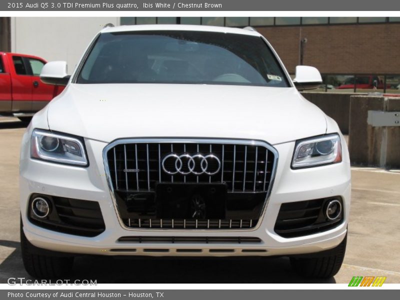 Ibis White / Chestnut Brown 2015 Audi Q5 3.0 TDI Premium Plus quattro