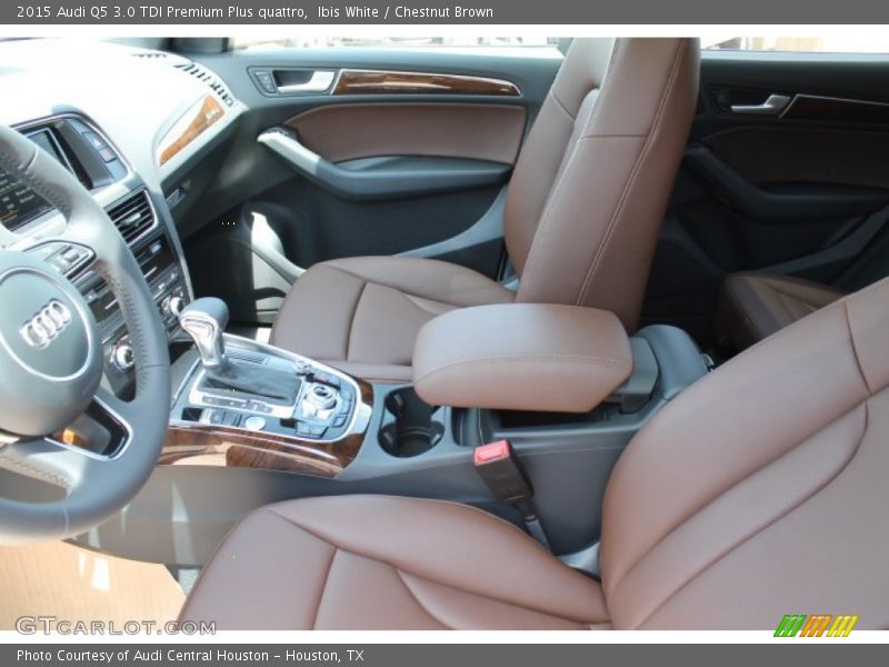 Ibis White / Chestnut Brown 2015 Audi Q5 3.0 TDI Premium Plus quattro