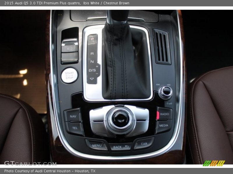 Ibis White / Chestnut Brown 2015 Audi Q5 3.0 TDI Premium Plus quattro