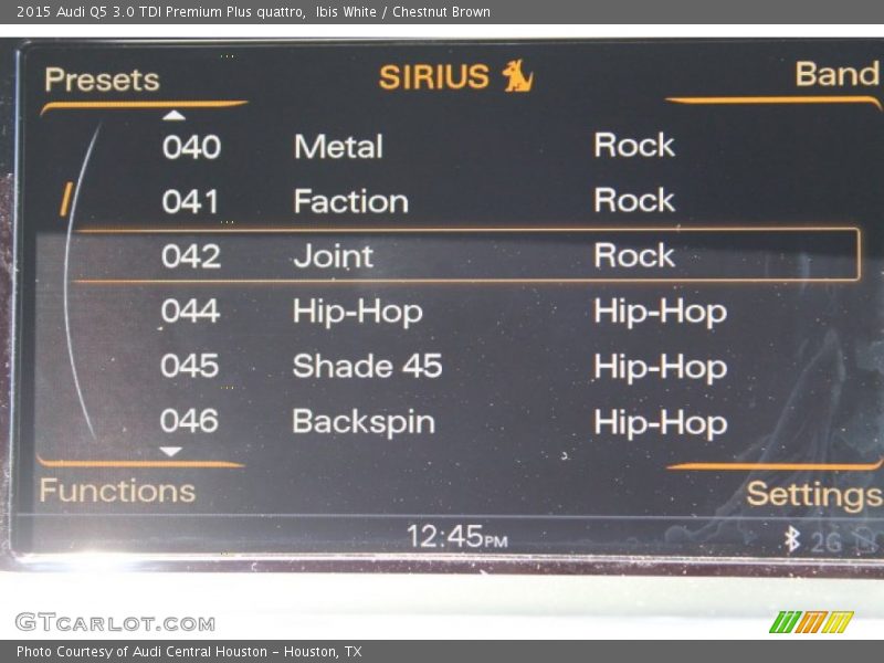 Ibis White / Chestnut Brown 2015 Audi Q5 3.0 TDI Premium Plus quattro