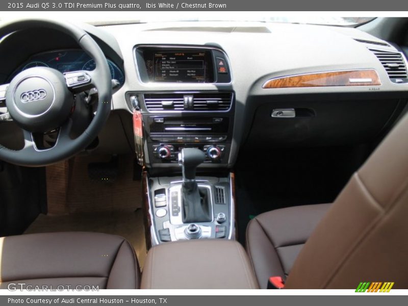 Ibis White / Chestnut Brown 2015 Audi Q5 3.0 TDI Premium Plus quattro