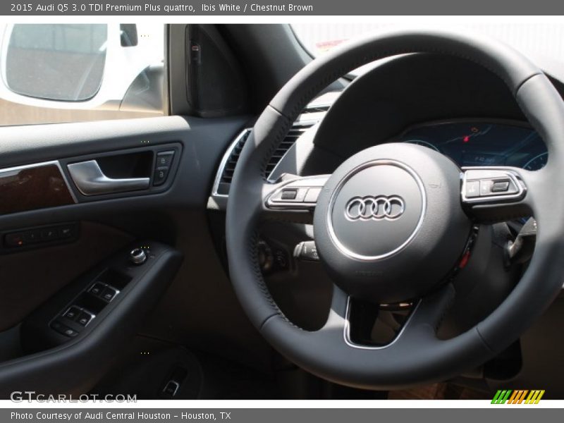 Ibis White / Chestnut Brown 2015 Audi Q5 3.0 TDI Premium Plus quattro