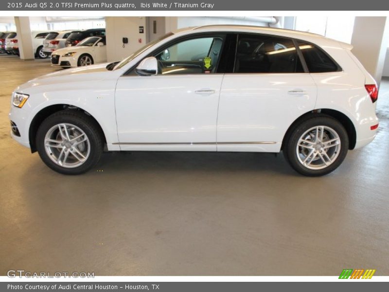 Ibis White / Titanium Gray 2015 Audi Q5 2.0 TFSI Premium Plus quattro