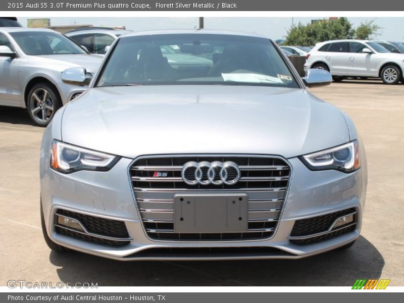 Florett Silver Metallic / Black 2015 Audi S5 3.0T Premium Plus quattro Coupe