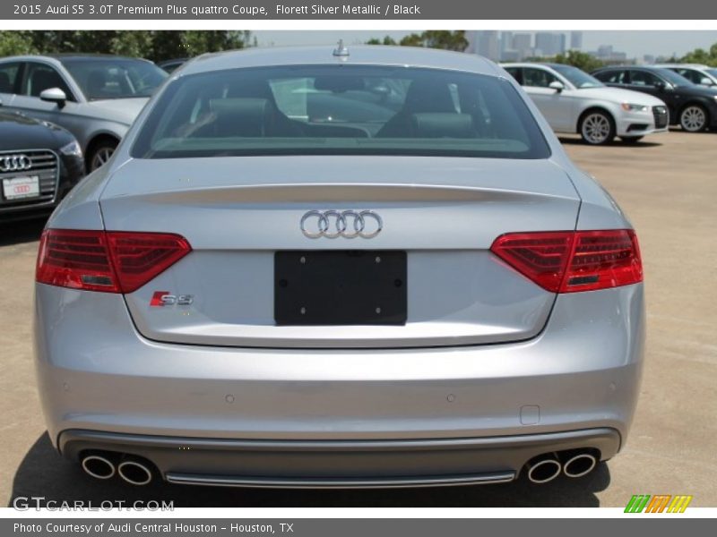Florett Silver Metallic / Black 2015 Audi S5 3.0T Premium Plus quattro Coupe