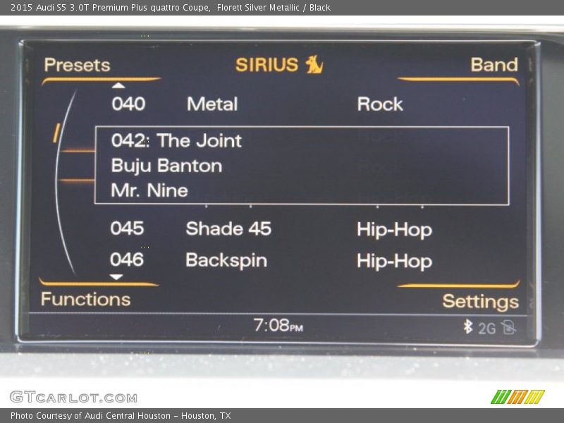 Florett Silver Metallic / Black 2015 Audi S5 3.0T Premium Plus quattro Coupe