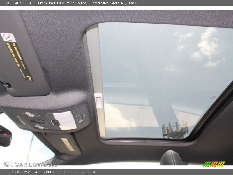 Florett Silver Metallic / Black 2015 Audi S5 3.0T Premium Plus quattro Coupe