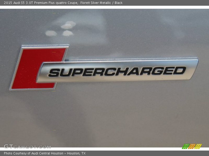 Florett Silver Metallic / Black 2015 Audi S5 3.0T Premium Plus quattro Coupe