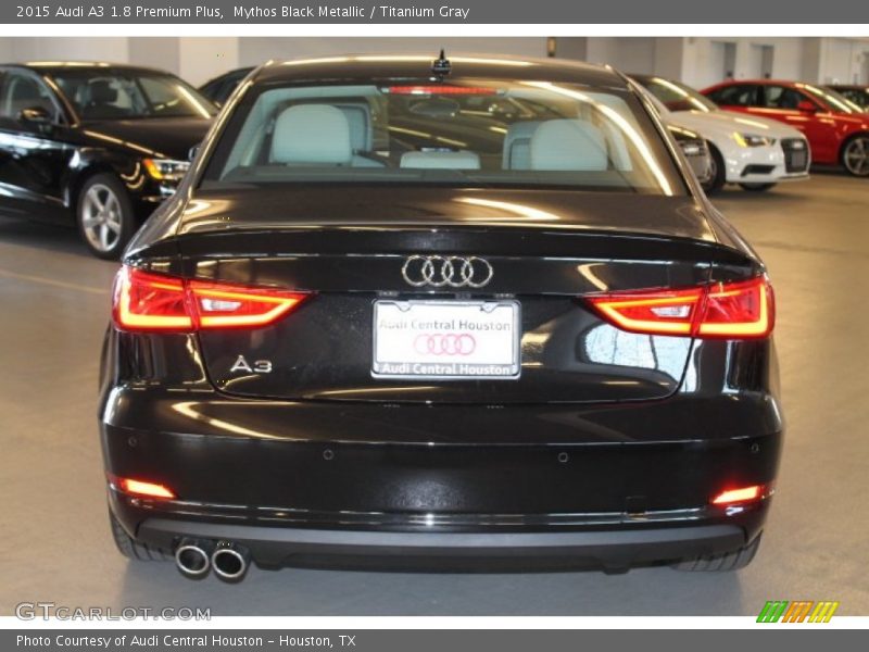Mythos Black Metallic / Titanium Gray 2015 Audi A3 1.8 Premium Plus
