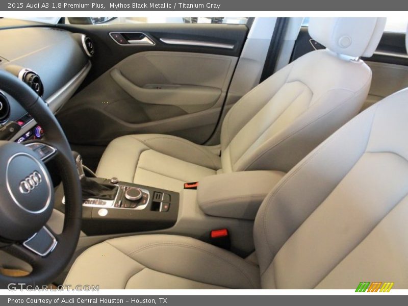 Mythos Black Metallic / Titanium Gray 2015 Audi A3 1.8 Premium Plus