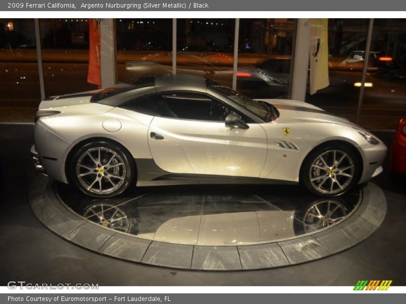 Argento Nurburgring (Silver Metallic) / Black 2009 Ferrari California
