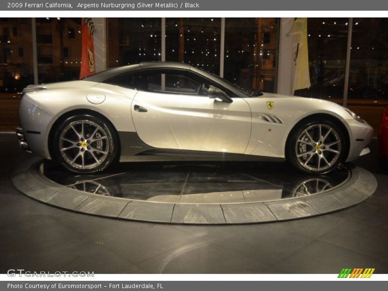 Argento Nurburgring (Silver Metallic) / Black 2009 Ferrari California