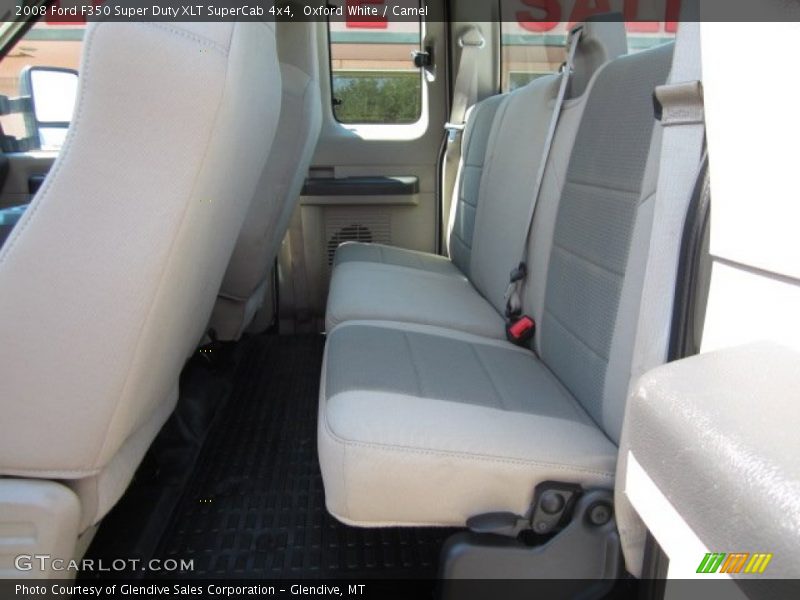 Oxford White / Camel 2008 Ford F350 Super Duty XLT SuperCab 4x4