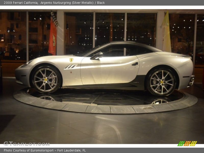 Argento Nurburgring (Silver Metallic) / Black 2009 Ferrari California